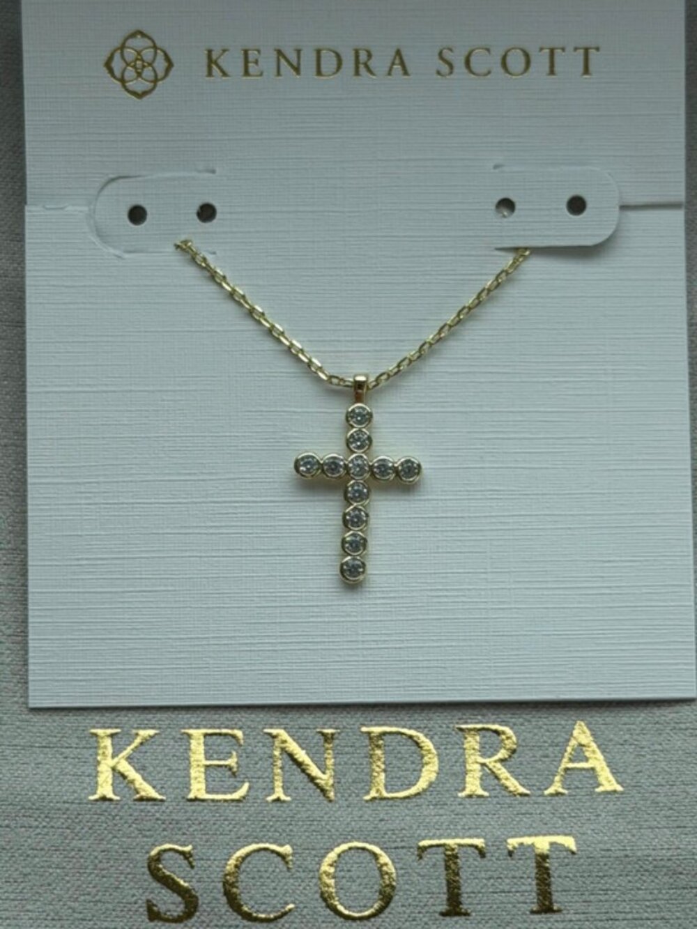 Kendra Scot Cross Pendant Necklace
